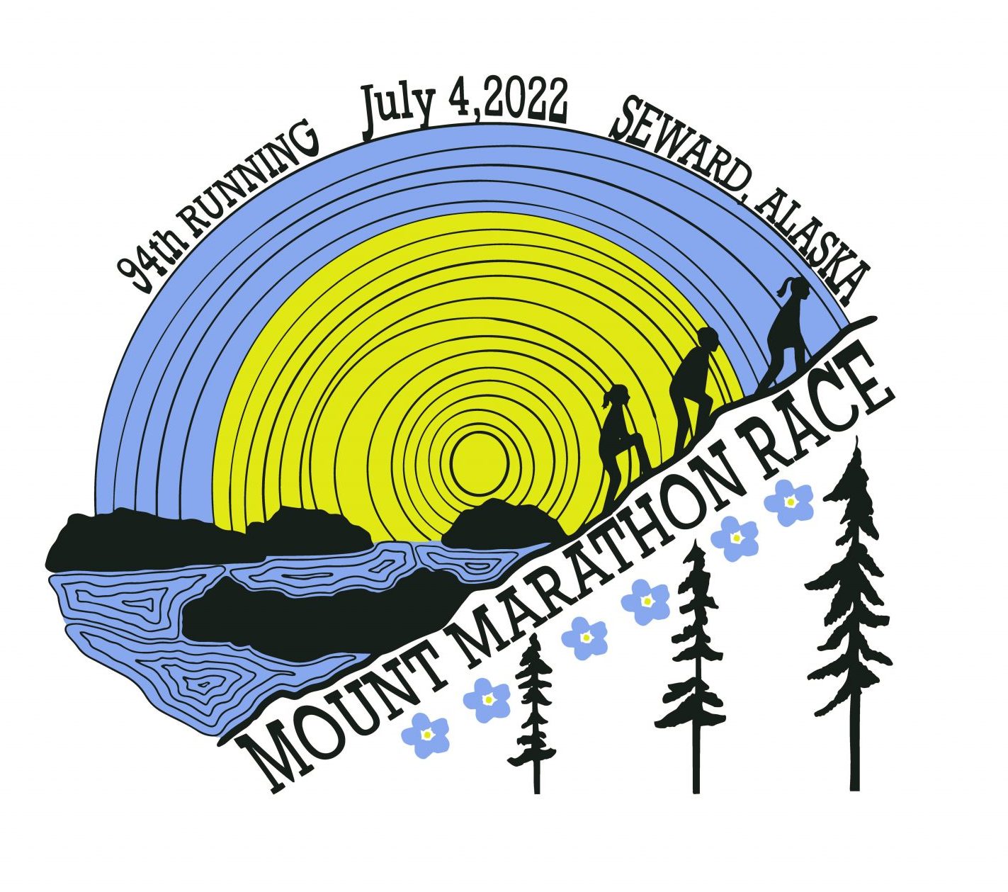 2022 Mount Marathon logo unveiled! Mount Marathon Race in Seward