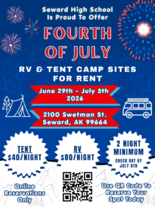 MMR RV & Tent Camping Available at Seward High School